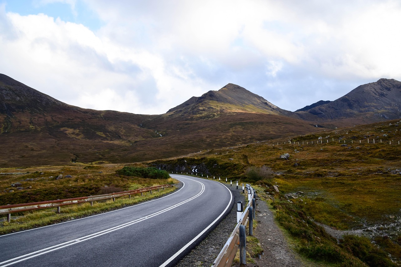 scotland, highland, landscape, nice, autumn